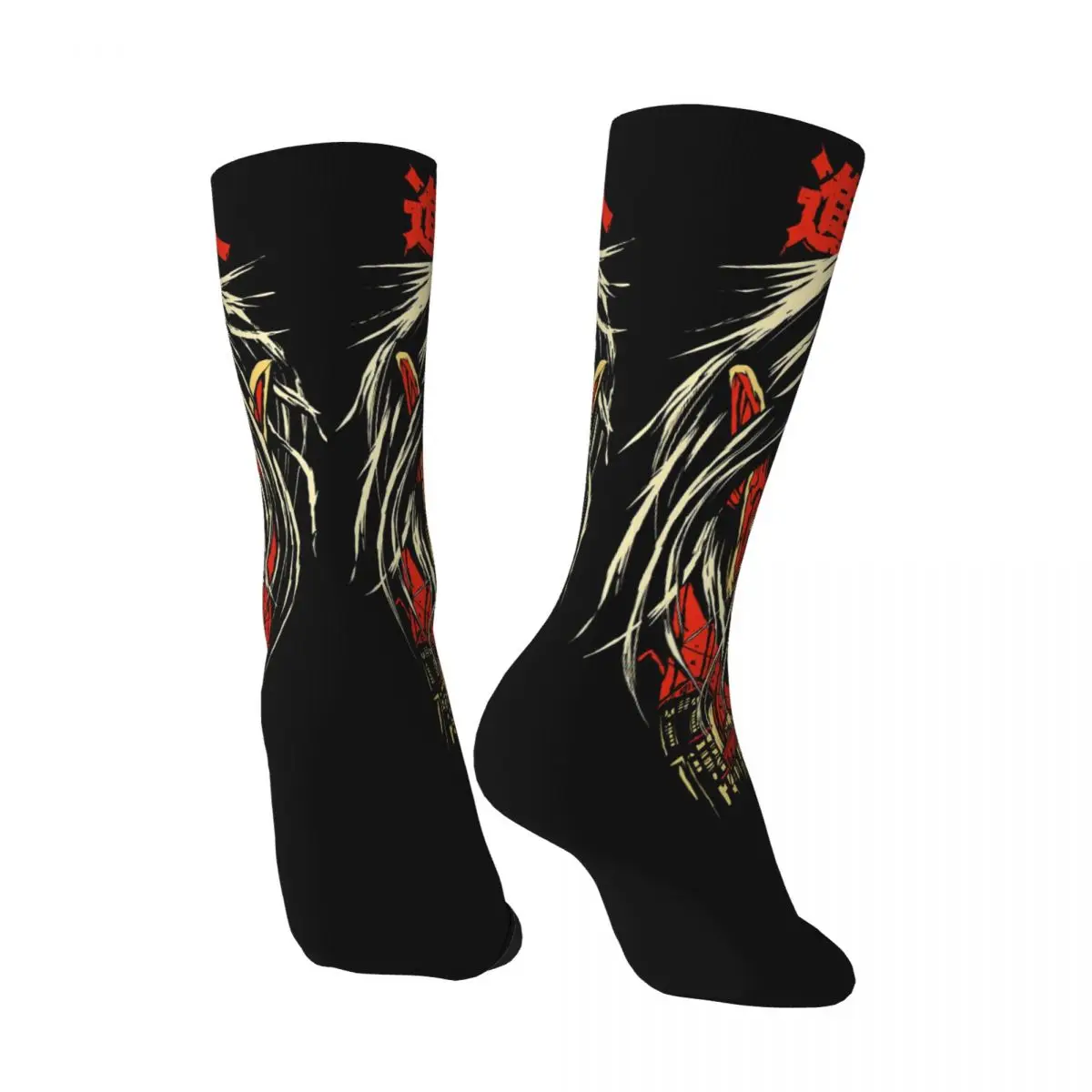 Eren Shingeki No Kyojin Japanese Anime Attack On Titan Unisex Winter Socks Outdoor Fun printing Socks Street Style Crazy Sock