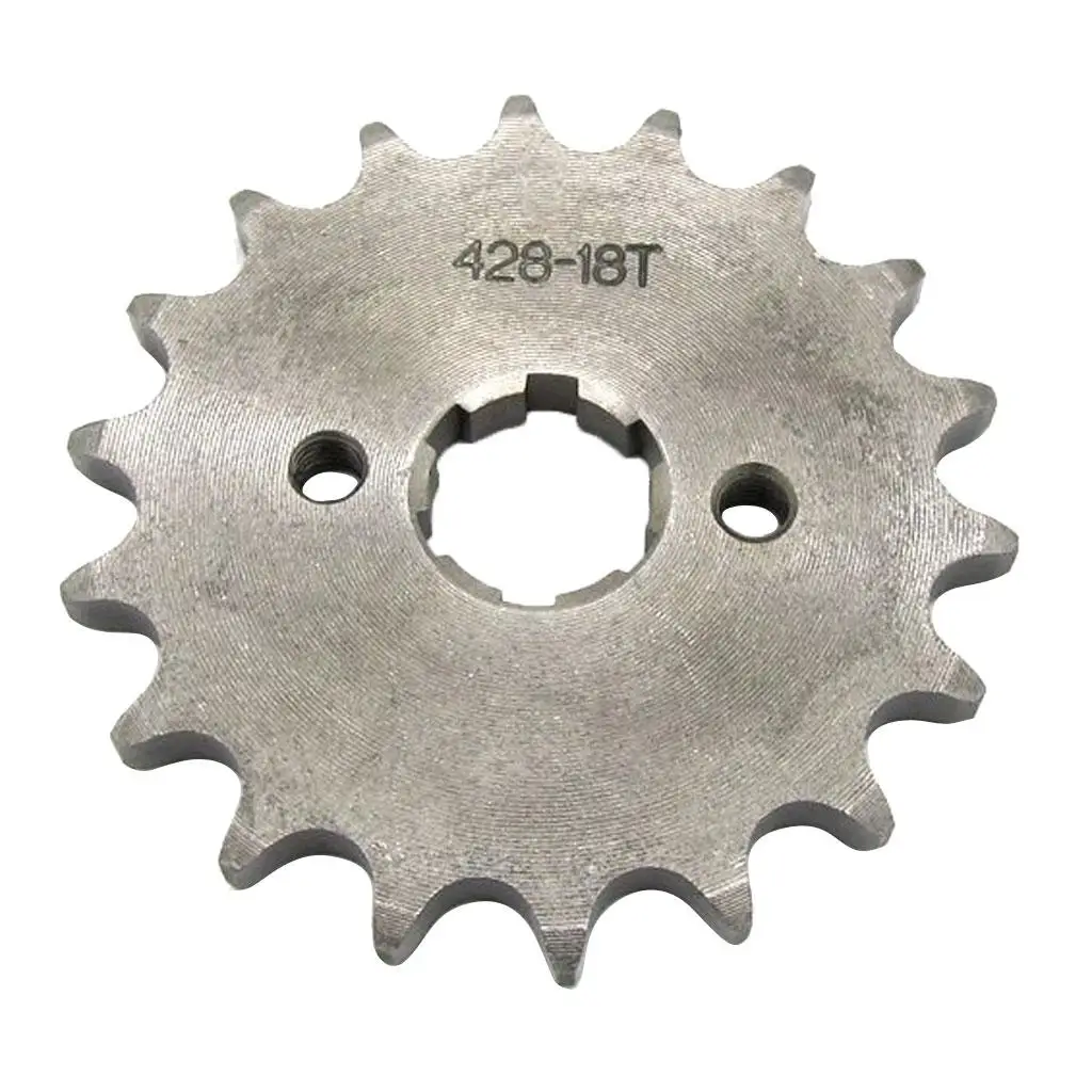 18T 42/Pitch Front Sprocket Cog Dirt Bike ATV Moped 20mm Shaft