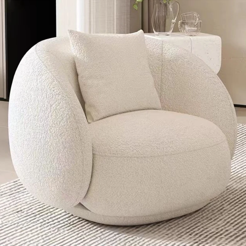 

Modern Solid Wood Lounge Sofa Chair for Balcony Bedroom Bathroom & Outdoor Use