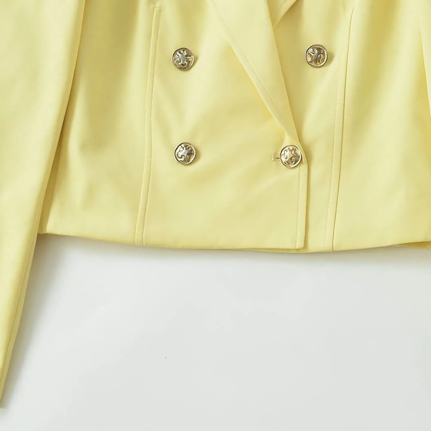 Jas Wanita Model Double Breasted, Longgar, dan Santai, Gaya Ele Sle, Koleksi Terbaru Musim Gugur