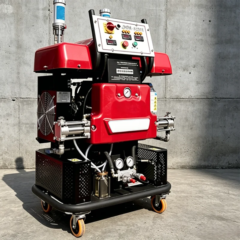 Polyurethane Spray Machine PU Foam Sprayer Polyurea Insulation Waterproof Equipment with High Efficiency Motor