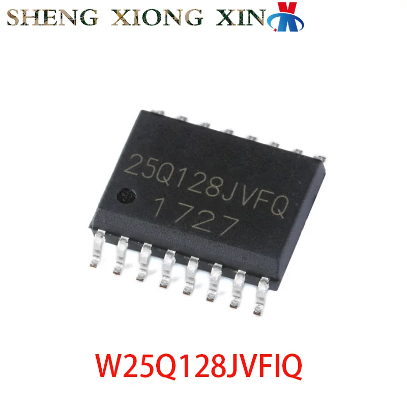 10pcs/lot 100% NEW W25Q128JVFIQ 16-SOIC Memory Chip 25Q128JVFQ W25Q128 Integrated Circuit