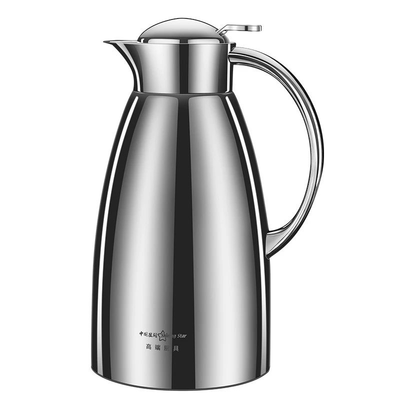 LFGB Certificate 316 Stainless Steel Thermos Heat Preservation Water Kettle 2000ml Thermo Jug Family Office Coffee Tea POT