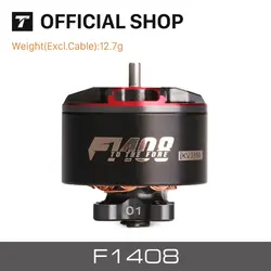 T-Motor F1408 KV2800 KV3950 Power Powerful Smooth Brushless motor For FPV  Aircraft 3-4 inch Drone