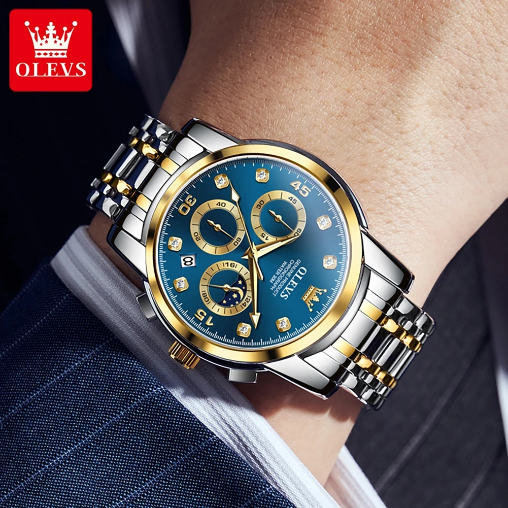 OLEVS 2889 클래식 트렌드 남성용 오리지널 쿼츠 - Smartwatch Trending Watches For Men 리뷰 및 가격