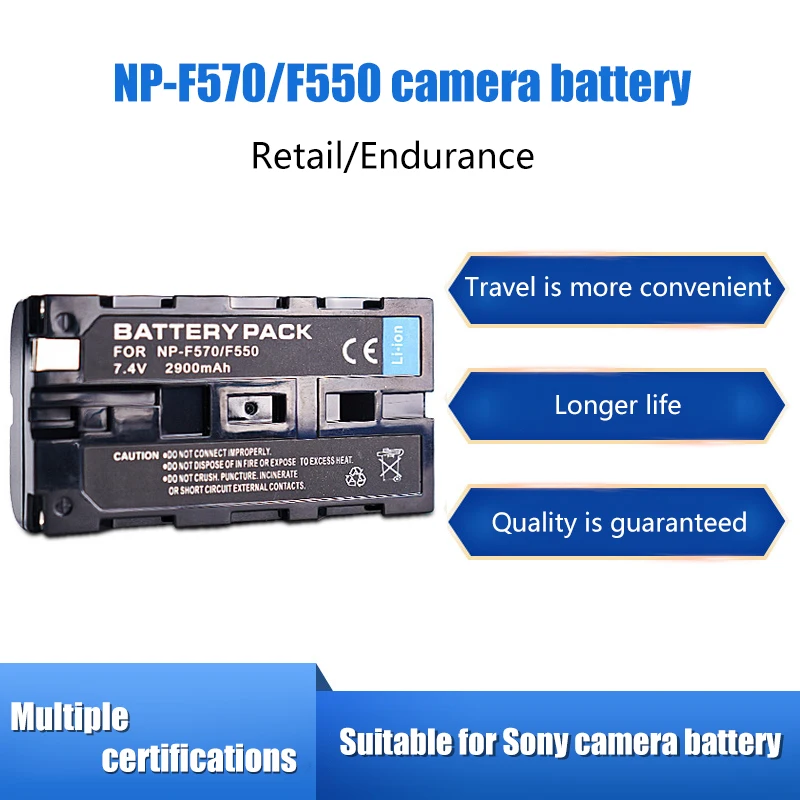 

NP-F570/F550 camera battery for Sony F530 F750 F770 F970