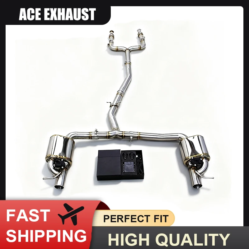 

ACE Exhaust Systems Tuning Valved Catback Exhaust for Mercedes Benz W205 C43 E43 AMG 3.0T High Quality SUS304 Exhaust Pipe