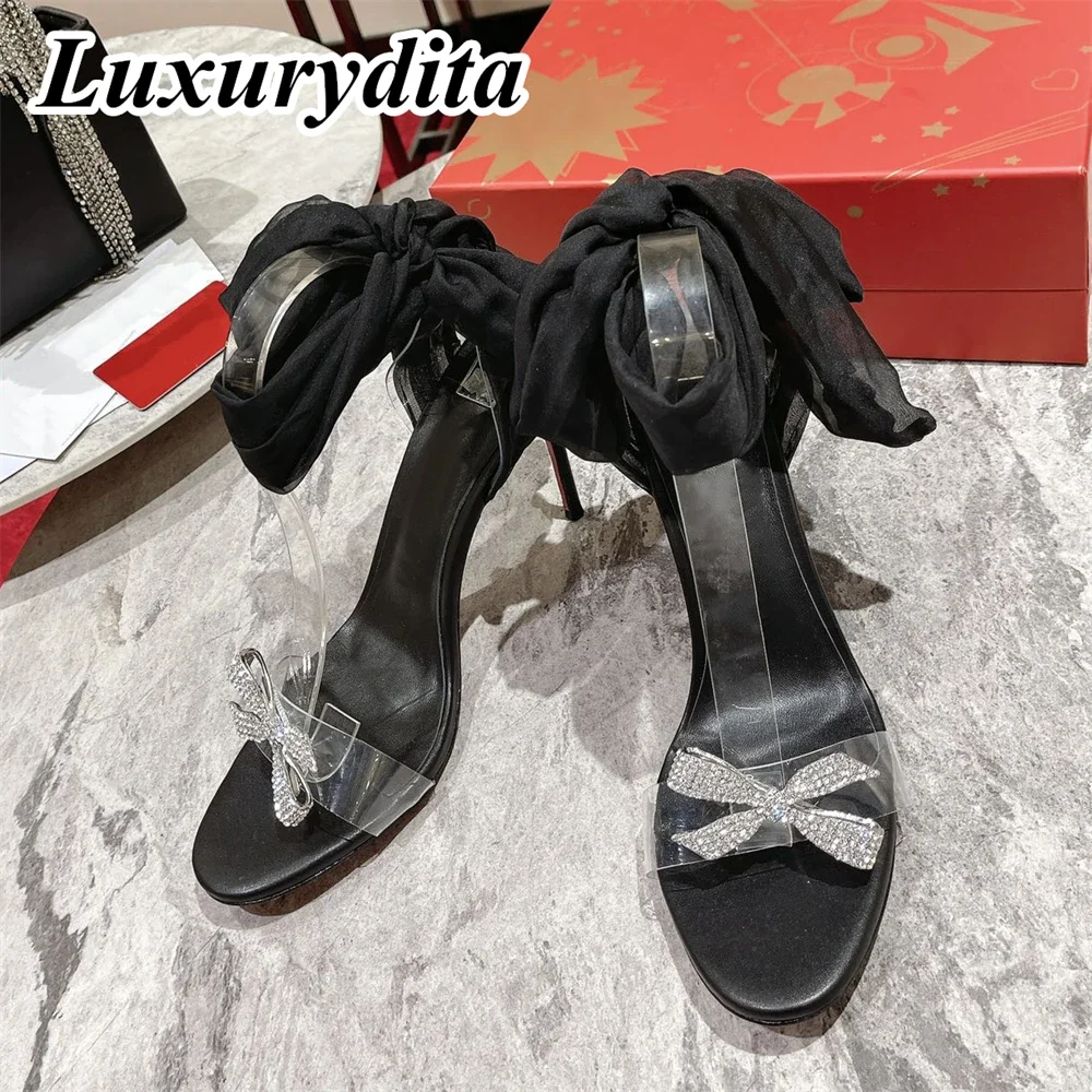 

Top Quality Womens High Heels 0-12cm Luxury Fashion Ladies Sandals Designer Classic Red Heel Real Leather sole Mules Shoes 0456
