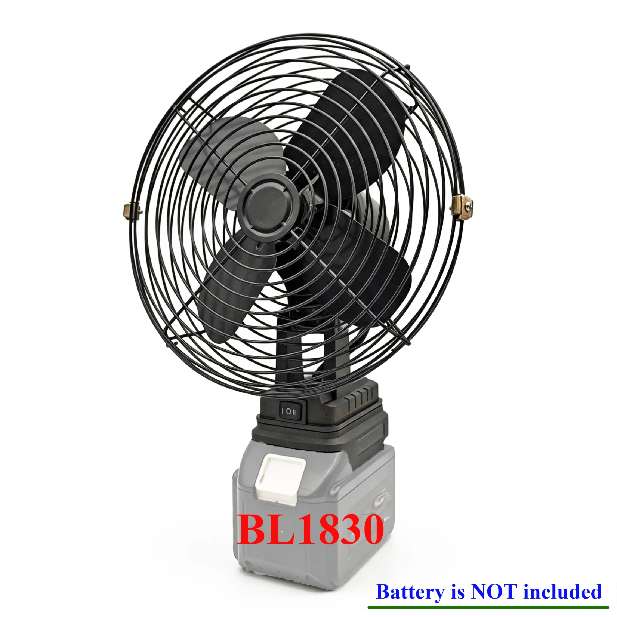 Power Tools Parts For Makita 18V Lithium Ion Battery Case BL1830 Electric Fan Multiple Uses Powerful Low Noise Fan USB Charger