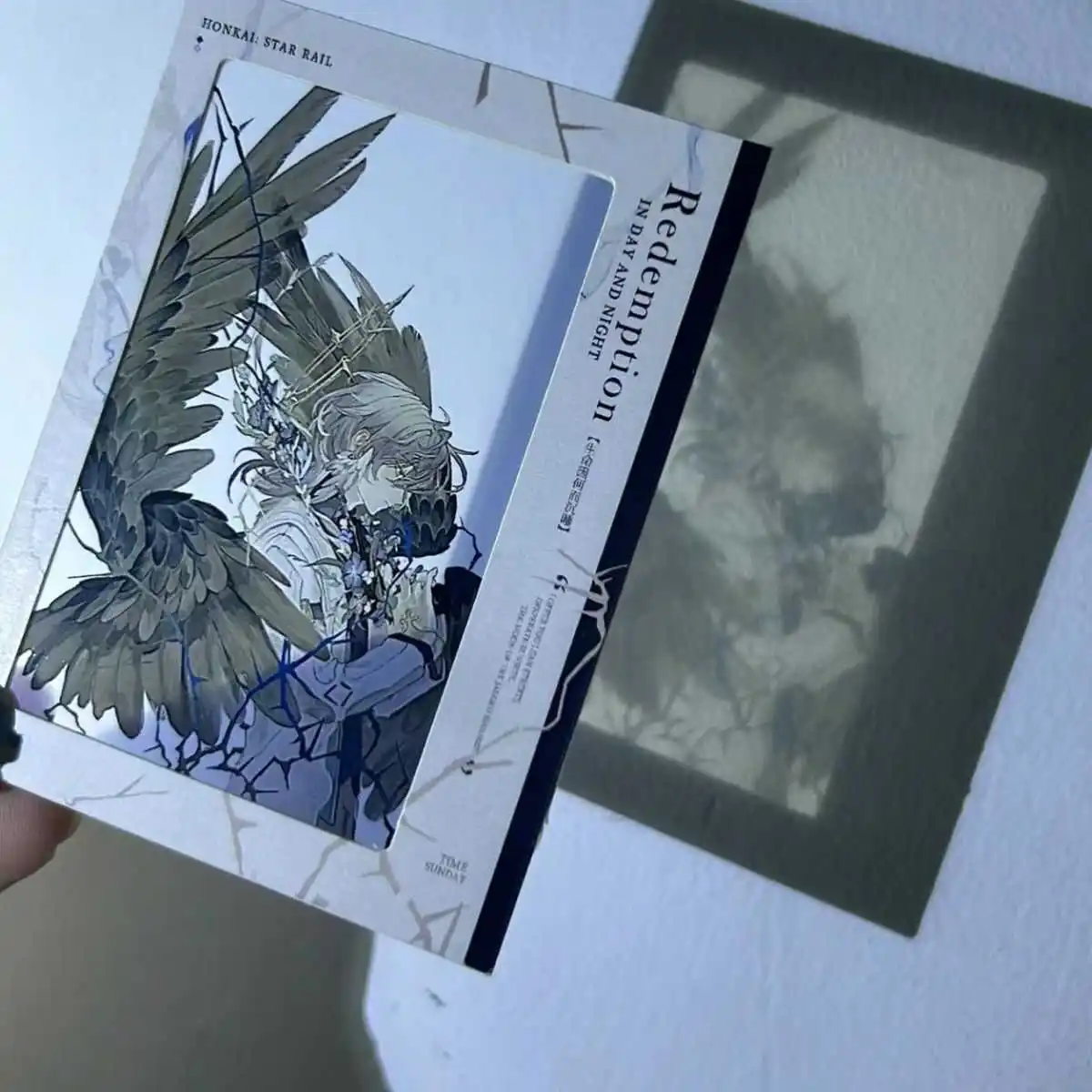 Carte transparente acrylique Anime Honkai: Star Rail, carte de collection, jour et nuit du dimanche, rachat, niveau d'apparence élevé, 2025