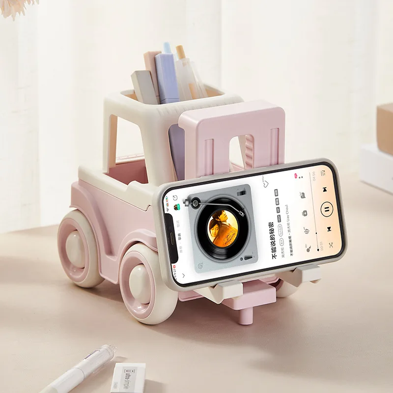 Милый держатель для ручек в виде лопаты, настольный органайзер, многофункциональный ящик для хранения канцелярских принадлежностей, орнамент, креативный держатель для телефона, детские студенческие подарки