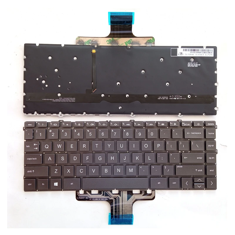 

US English laptop backlit Keyboard for HP pavilion X360 14-DV 14-DW 14-DV0003TX TPN-Q244 I137 L96524-001 M28289.001 pc keyboards