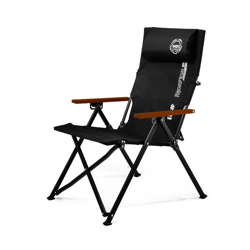 Outdoor Camping Chair Foldable and Adjustable with Multi-Point Support for Garden Furniture