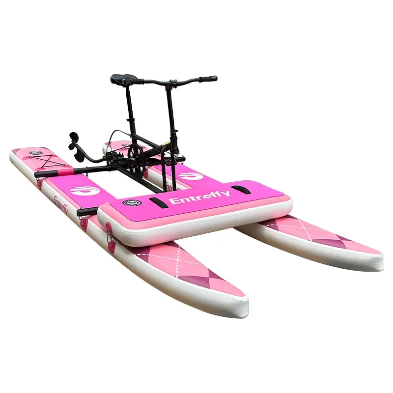 Attractions Sightseeing Boat Single Double Triple, Water Recreation Vehicle WaterBicycle Water Bike