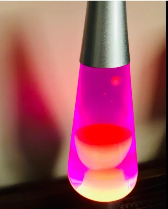 Manufacturer Hot Sale Modern Original Glass Bottle Motion Lavalampe Wax Mini led Lava Lamp Base