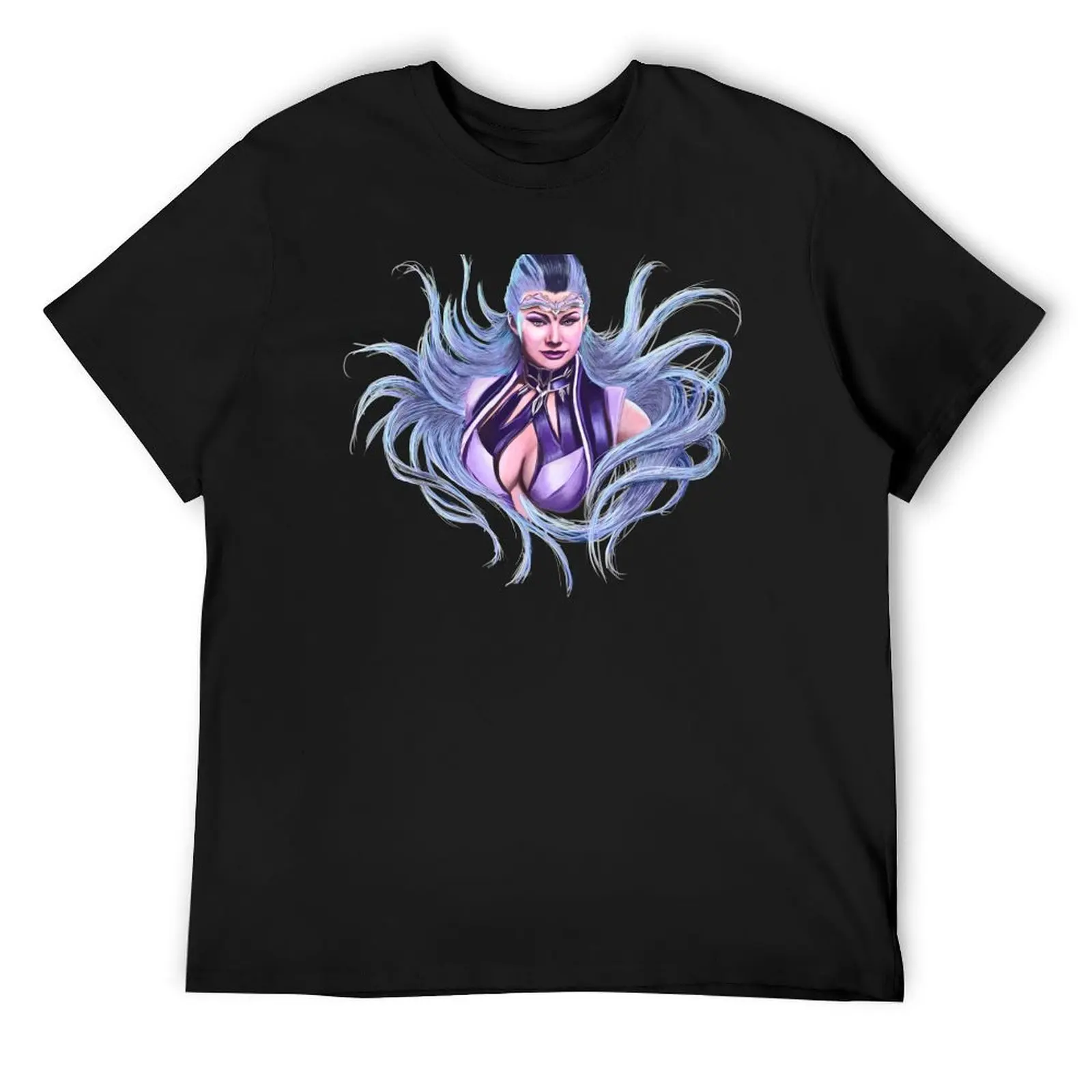 Purple Sindel T-Shirt customs Aesthetic clothing cotton t shirt men