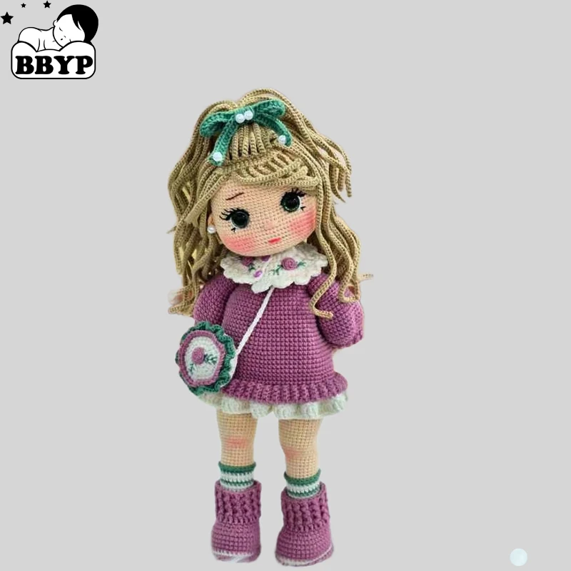 

Handmade Knitting Doll Crochet Indonesian doll Crochet Dolls For Home Accessories Craft Toy Ornaments Finished Dolls