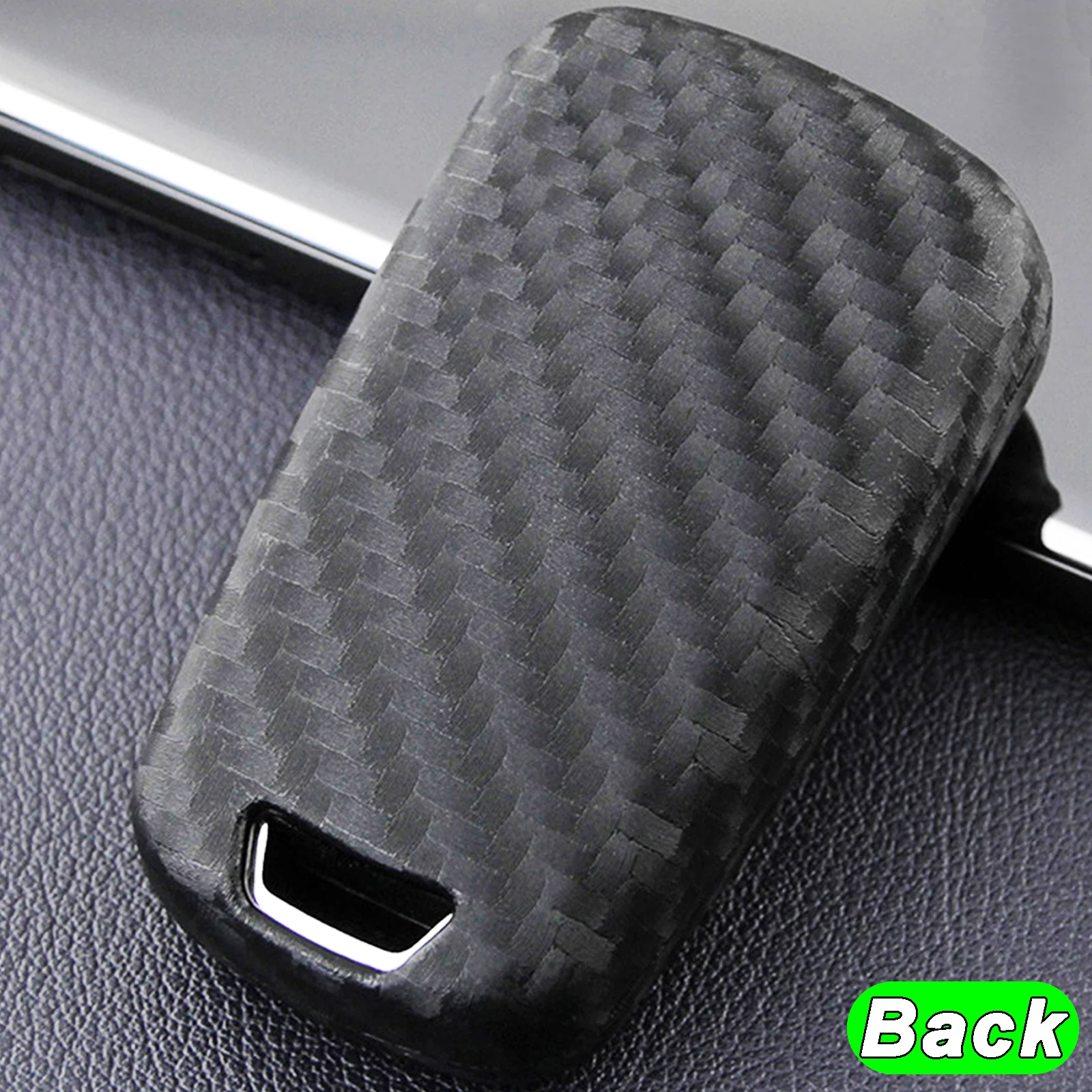 Silicone Remote Cover For Vauxhall Opel Adam Astra J Zafira C Insignia Mokka Corsa D E Rubber Carbon Fiber Style Key Case Shell