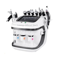 10 IN 1 H2O2 Hydrogen Oxygen Water Aqua Peeling Lift Small Bubble Skin Care Deep Cleansing Facial Beauty Machine Dermabrasion