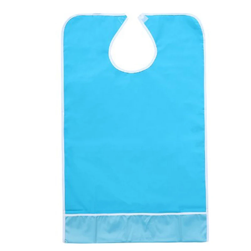 Adult Bib Protector Bibs Mealtime Waterproof Eating Clothing Apron Reusable Elderly Protectors Aid Scarf Adults Unisex Bib