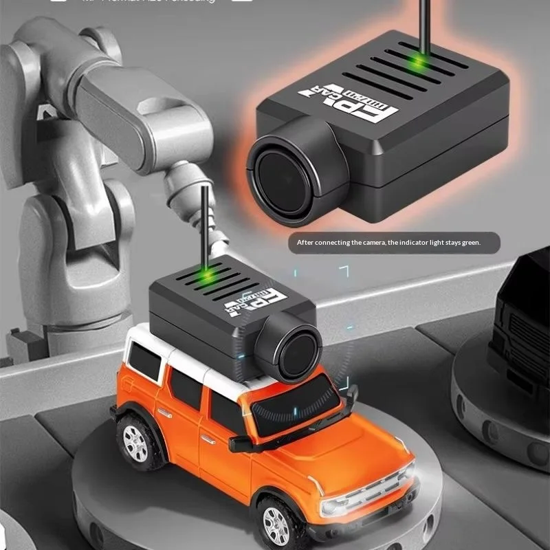 รถบังคับวิทยุ WL toys 6401 ขนาด 1/64 พร้อมกล้อง FPV ความละเอียด 720P ระบบ Gyroscope ควบคุมผ่านแอพ Wifi และ VR ความเร็ว 3 ระดับ ของเล่นรถแข่งสำหรับเด็กและผู้ใหญ่