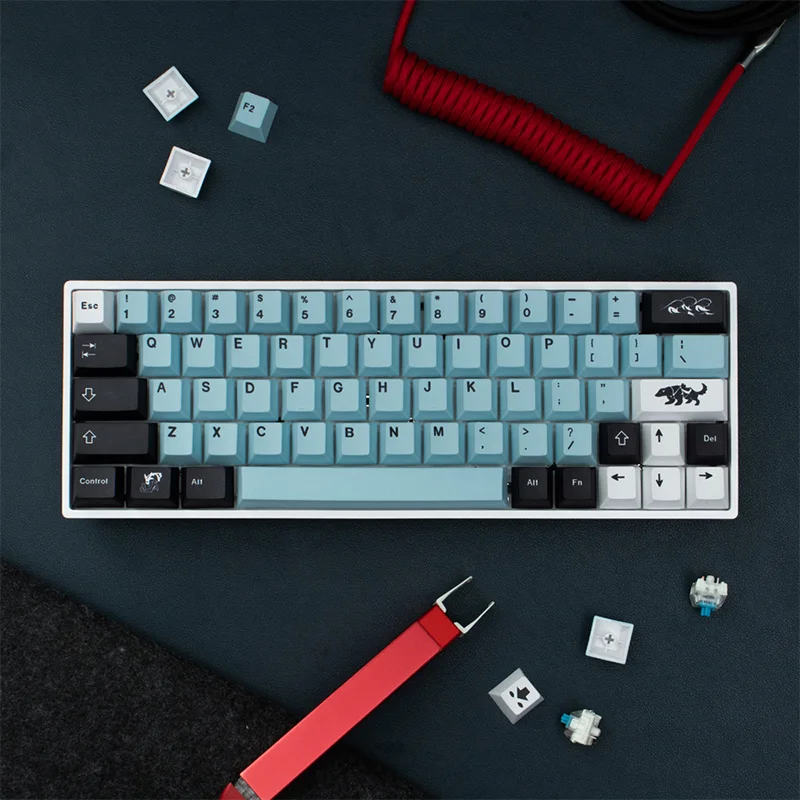 

152 Keys GMK Clones Mizu Keycaps PBT Keycaps Cherry Profile Dye sub Mechanical Keyboard Keycap For MX Switch 61/64/68/87/96/104