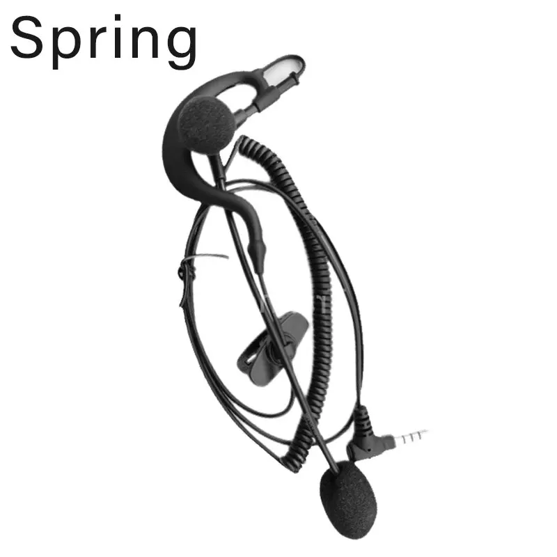 Muelle de micrófono/cable recto para EJEAS Vnetphone V6C XiNOWy V4C, 3,5mm