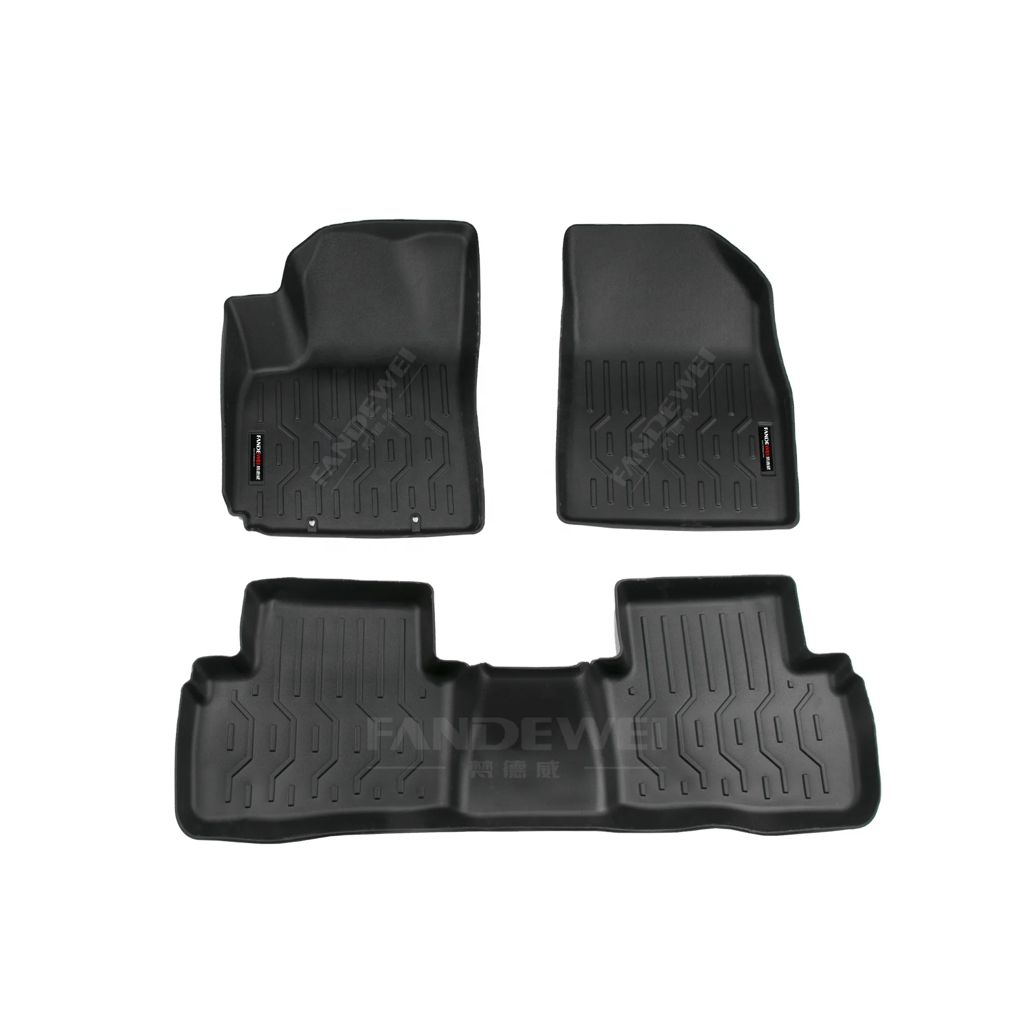 

All Season Hot Sale Tray-type 3D Car Floor Mat Waterproof and Durable Car Mats Auto Parts for KIA Seltos Use