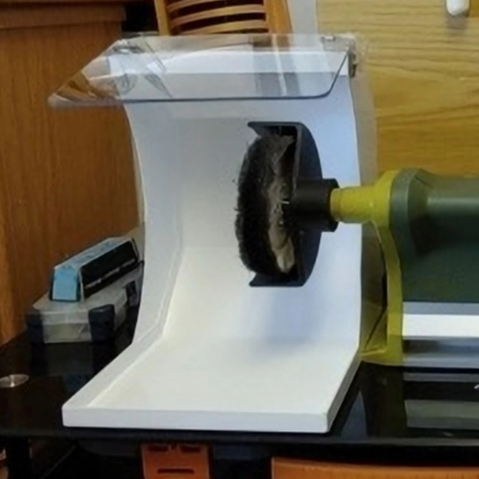 Jewelry Polishing Machine Dust Cover Metal Replaces Durable Premium Bench Grinder Cover for Jewelry Polishing Machine