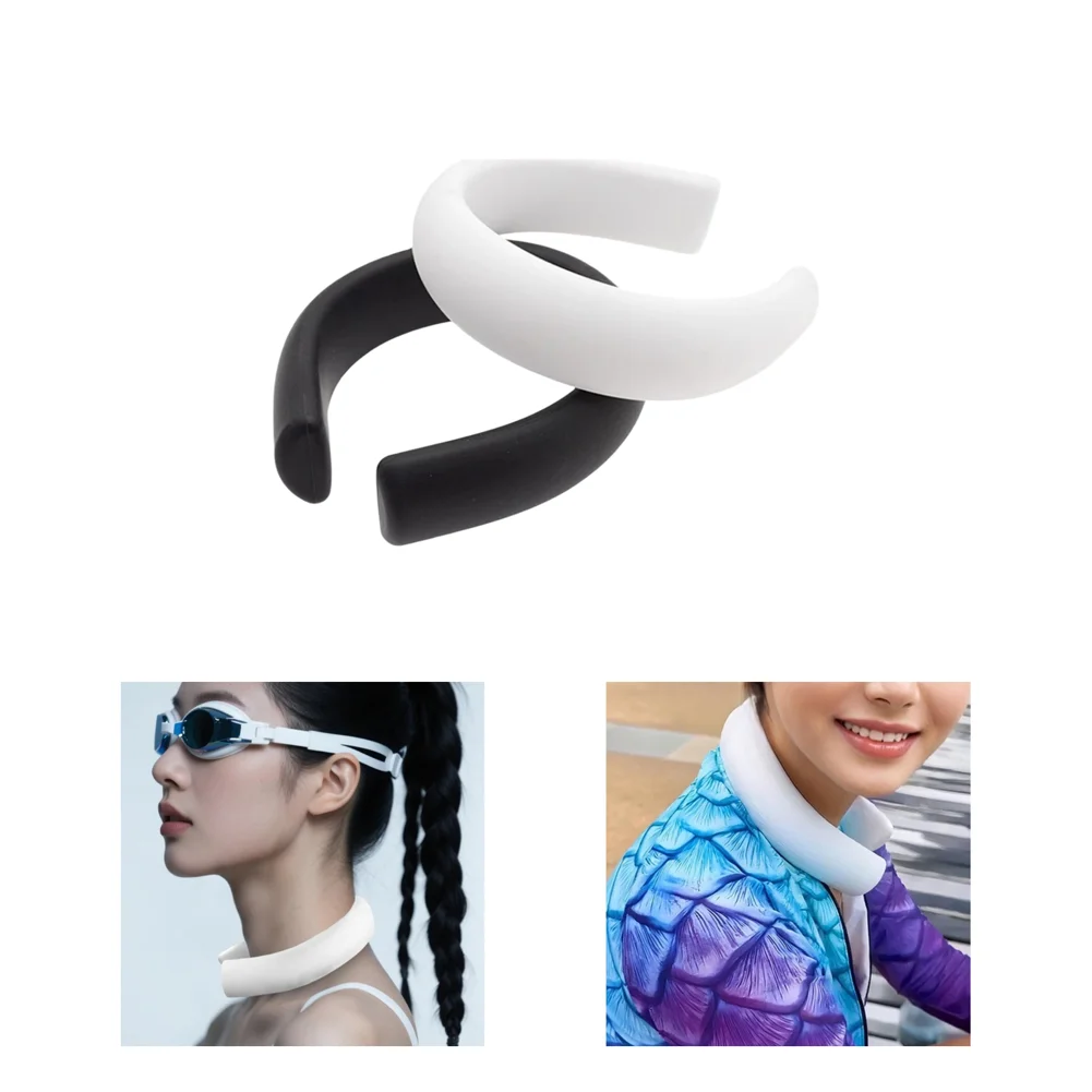 Soft Skin-Friendly Silicone Freediving Neck Weight Freediver Collar Comfortable Freediving Buoyancy Control Must-have Accessory