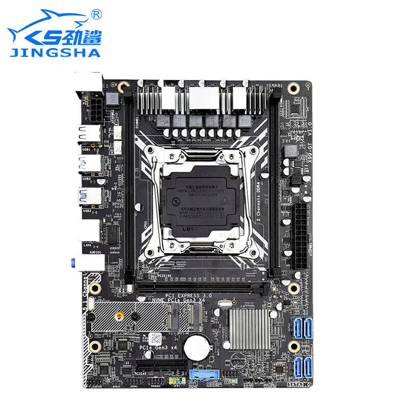 X99 GT gaming motherboard set with Xeon E5 1650 V3 and 2 * 8GB DDR4 ECC REG memory-