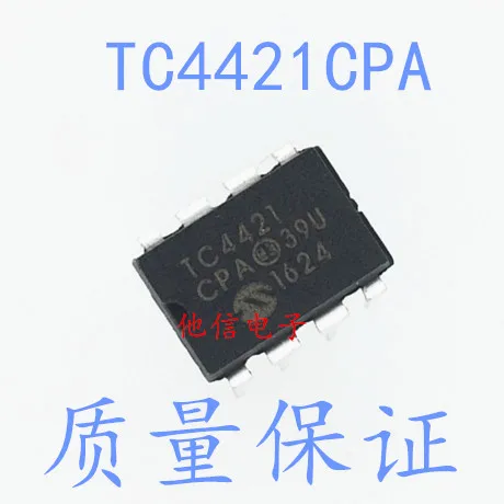 free shipping   TC4421 TC4421CPA DIP-8      10PCS