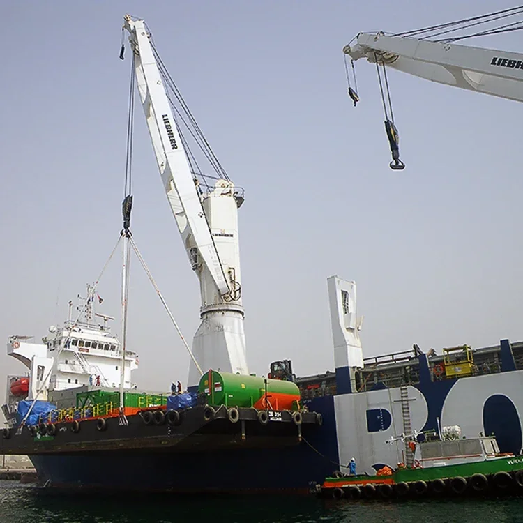 Marine Equipment Electric Hydraulic Knuckle Boom Marine Crane Yacht Ship Deck Crane