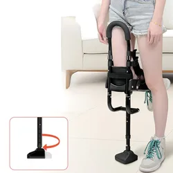 Ankle Fracture Support Disability Leg Crutches Ankle Injury Retractable Crutches Non-slip Stable Rehabilitation Walkers