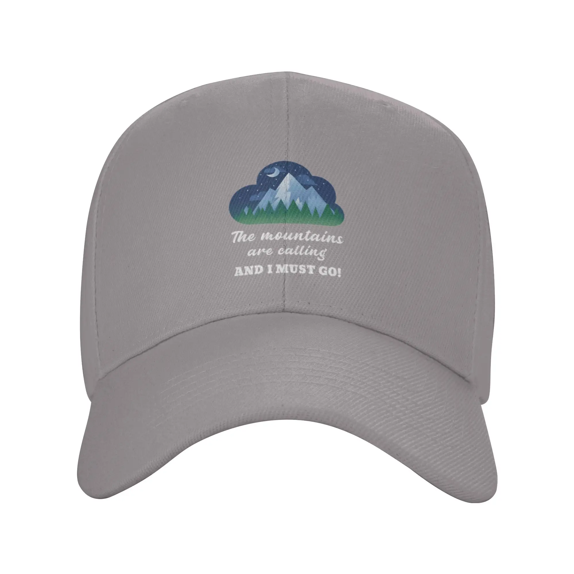 Hot Sale The mountains are calling and I must go Baseball Cap  Washable Women Hat  Casual Dating Women Hat