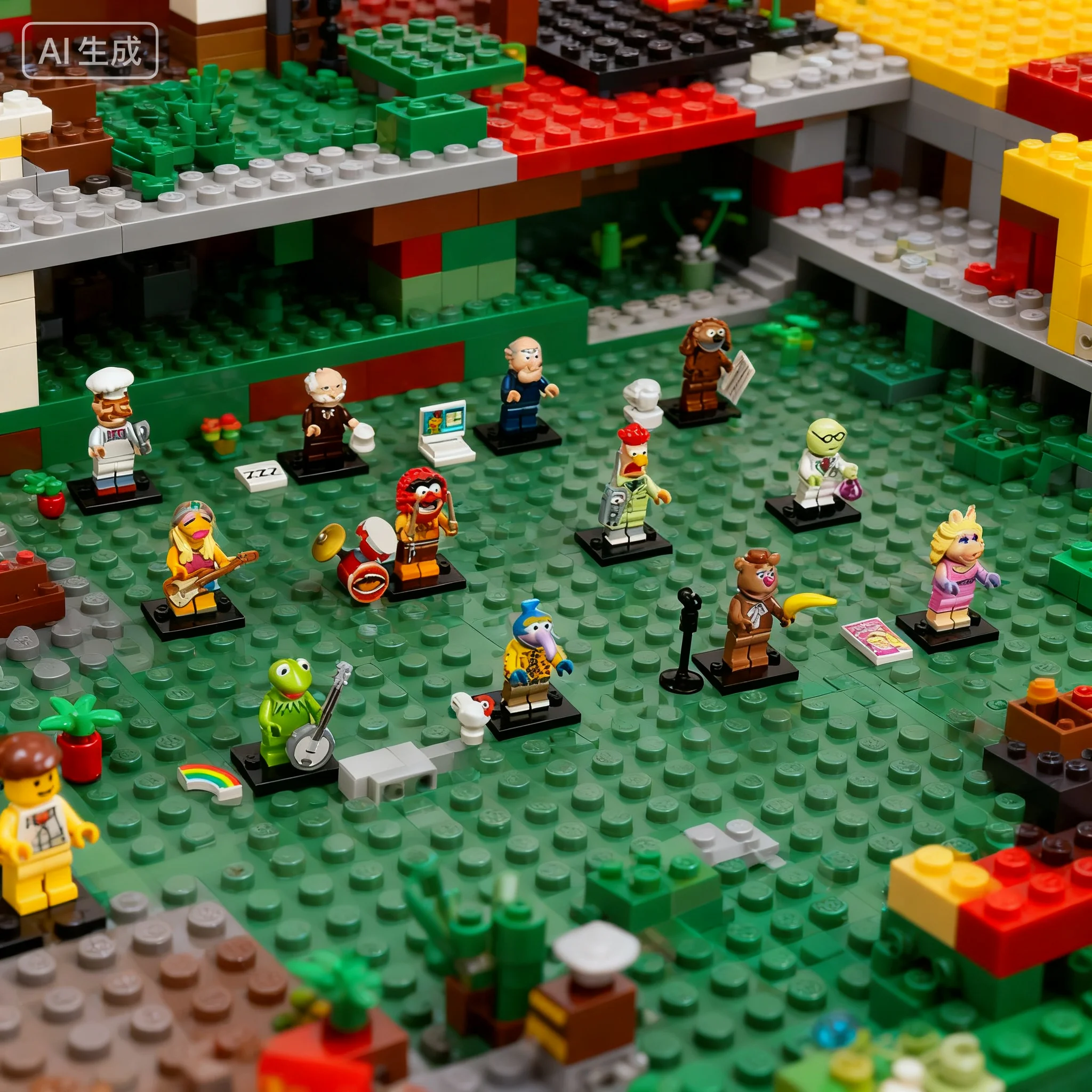 ليغو اللبنات رسم متعة 71033 دوول مغامرة ليتل الناس دمية طبعة محدودة الربط لعبة هدية