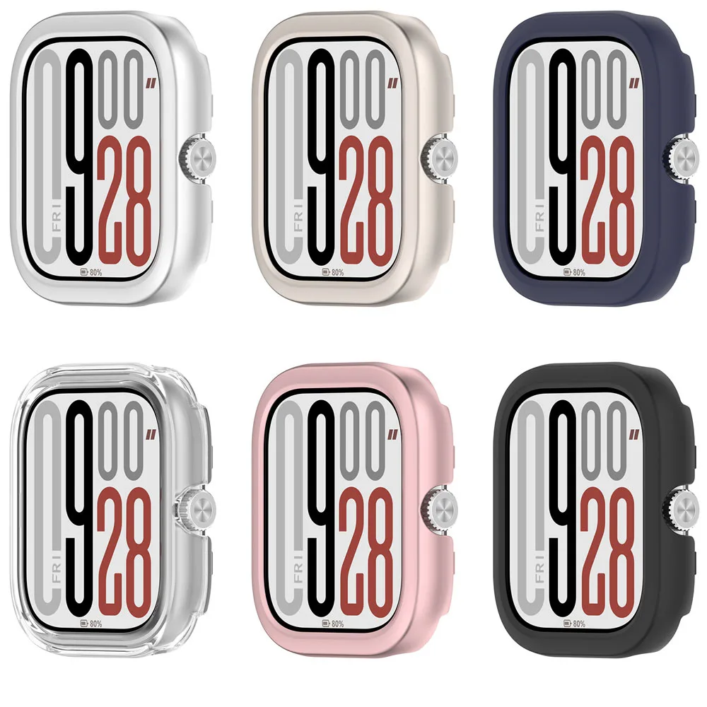 لساعة Redmi 5/4 حافظة واقية مجوفة متينة من مادة البولي كربونات غطاء ساعة حماية تزيين لساعة Redmi 5