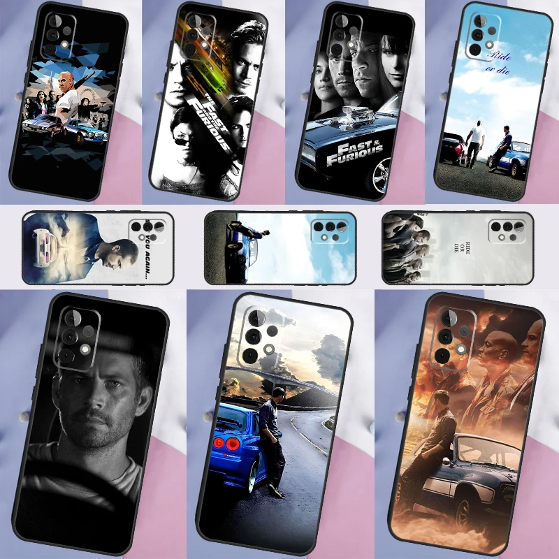 Fast and Furious Moive Case For Samsung Galaxy A54 A34 A14 A51 A71 A13 A23 A33 A53 A73 A12 A22 A32 A52 Cover