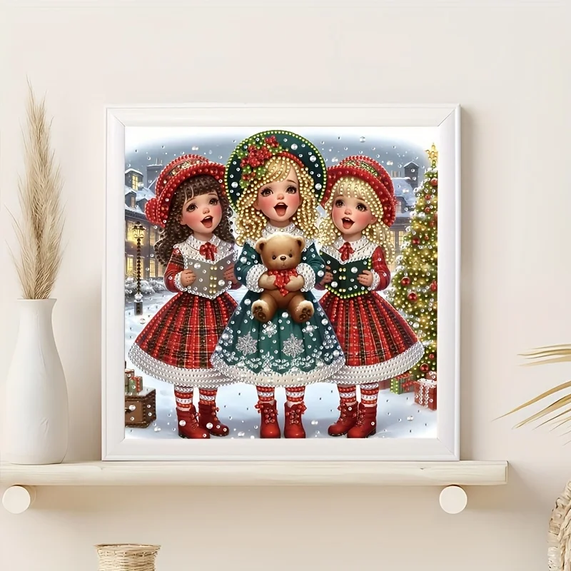 5D Diamond Painting Set - Handmade Craft Set, including irregular 3D diamonds, frameless, new product, perfect for home decorati