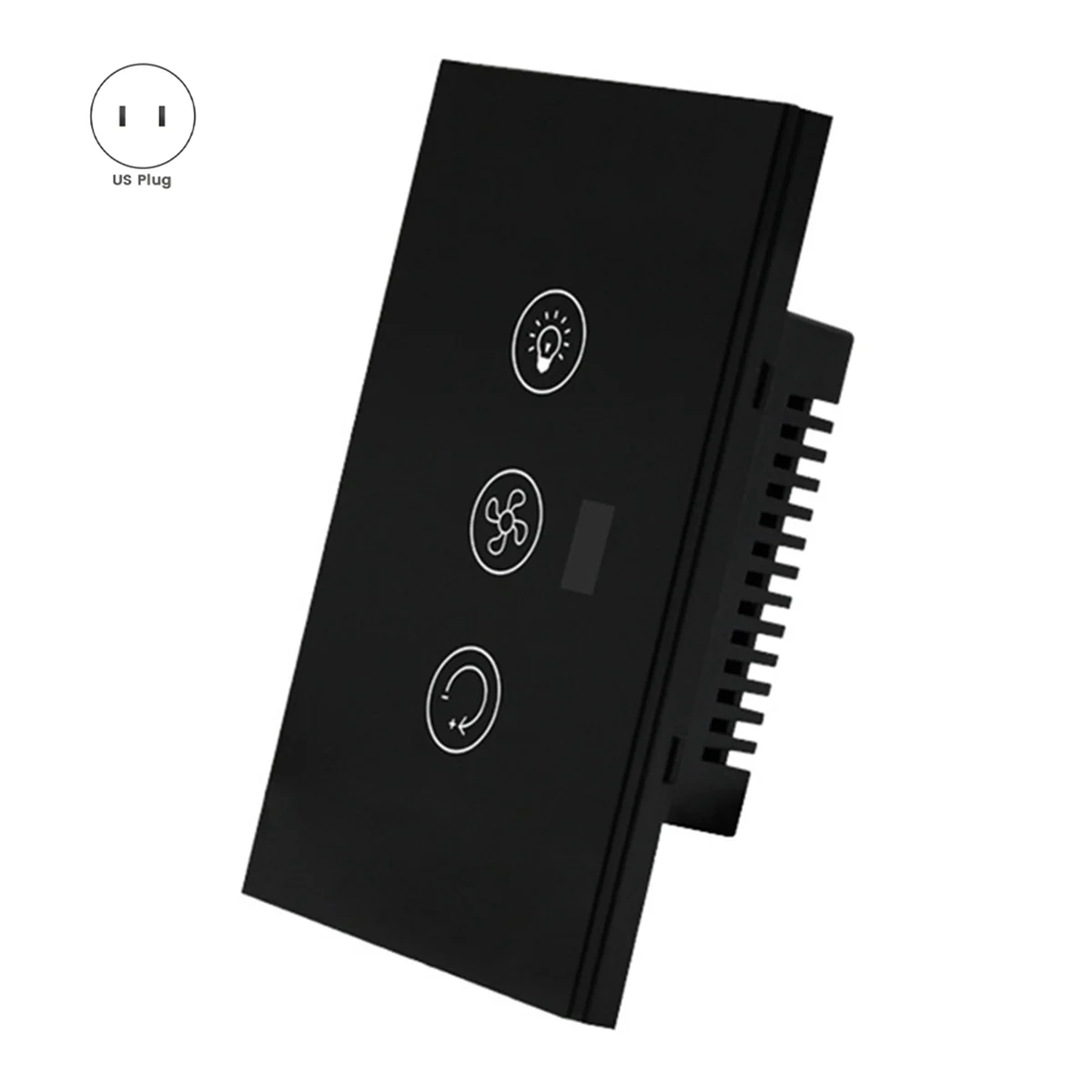 A002 Tuya Wifi Fan Light Boiler Smart Switch Standard Water Heater Touch Switch for Home US Plug