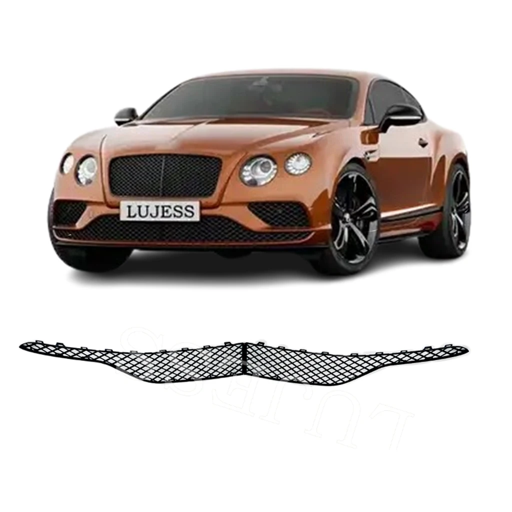 

Решетка переднего бампера для Bentley Continental GT GTC 2016-2018, OEM 3W3807681R 3W3807682R, нижняя решетка переднего бампера