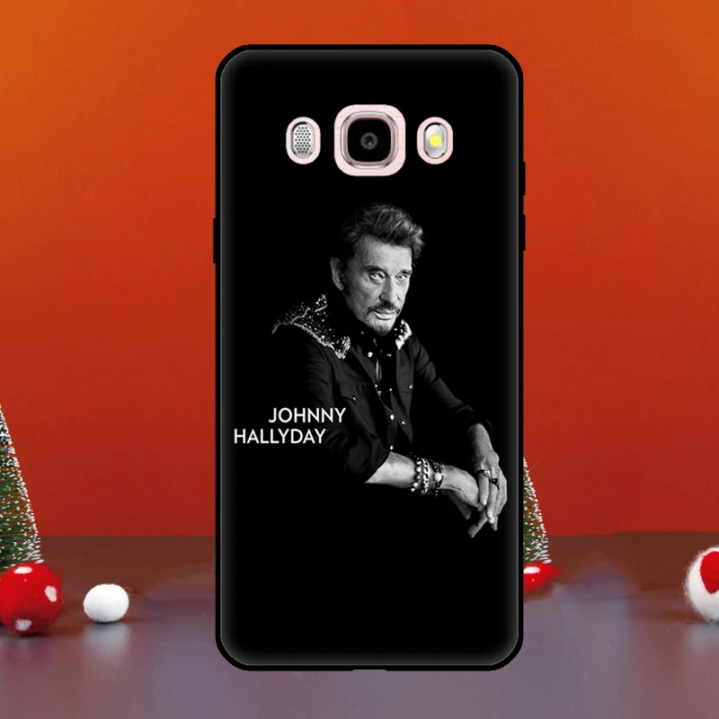 Johnny Hallyday Case For Samsung Galaxy J4 J6 Plus J8 A6 A7 A8 A9 2018 A3 A5 J1 2016 J3 J5 J7 2017 Cover