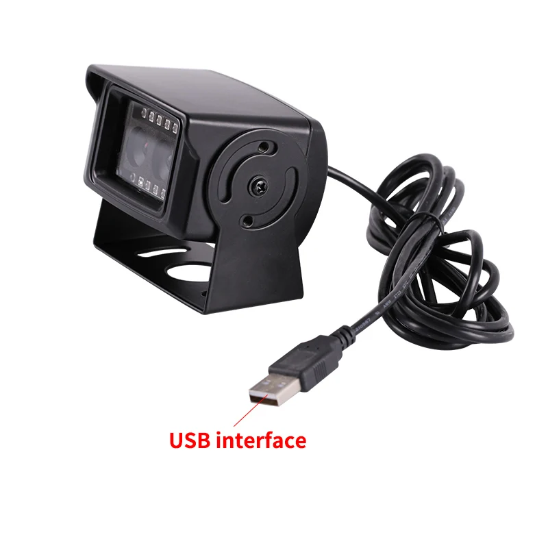 Modulo telecamera binoculare con riconoscimento facciale da 1 megapixel Visione notturna a infrarossi 850NM USB ad alta definizione gratuito con guscio