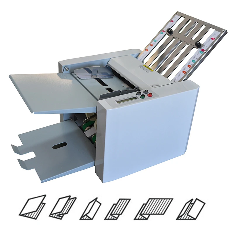 DSO-JB01-2 Paper Folding machine Paper Feeding High Speed Folding Machine 4 Comb A4 Folding Machine Automaticover Coated