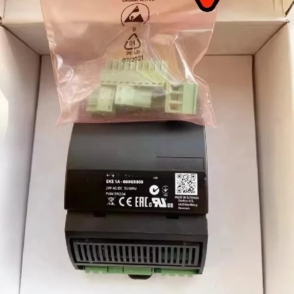 

Danfoss-EKwbrE 1A 080G5300 Superheat Controller, 0.5-4VDC/50/60 Hz, DI- 2, AI-2