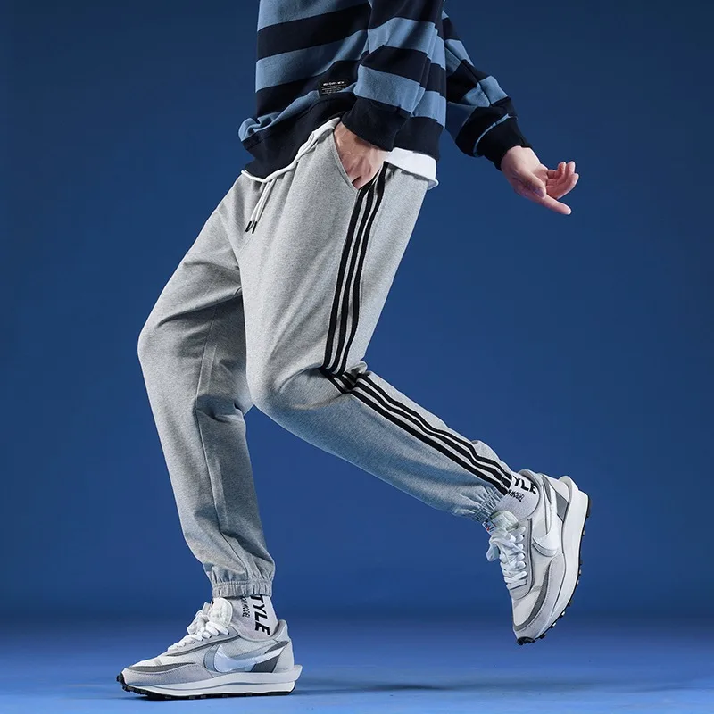 

Men's Casual Pants Sports Pants New Style Sweatpants with Bundle Feet Joggers Men Baggy Hosen Cargo Pants Men 하렘 바지 Para Hombre
