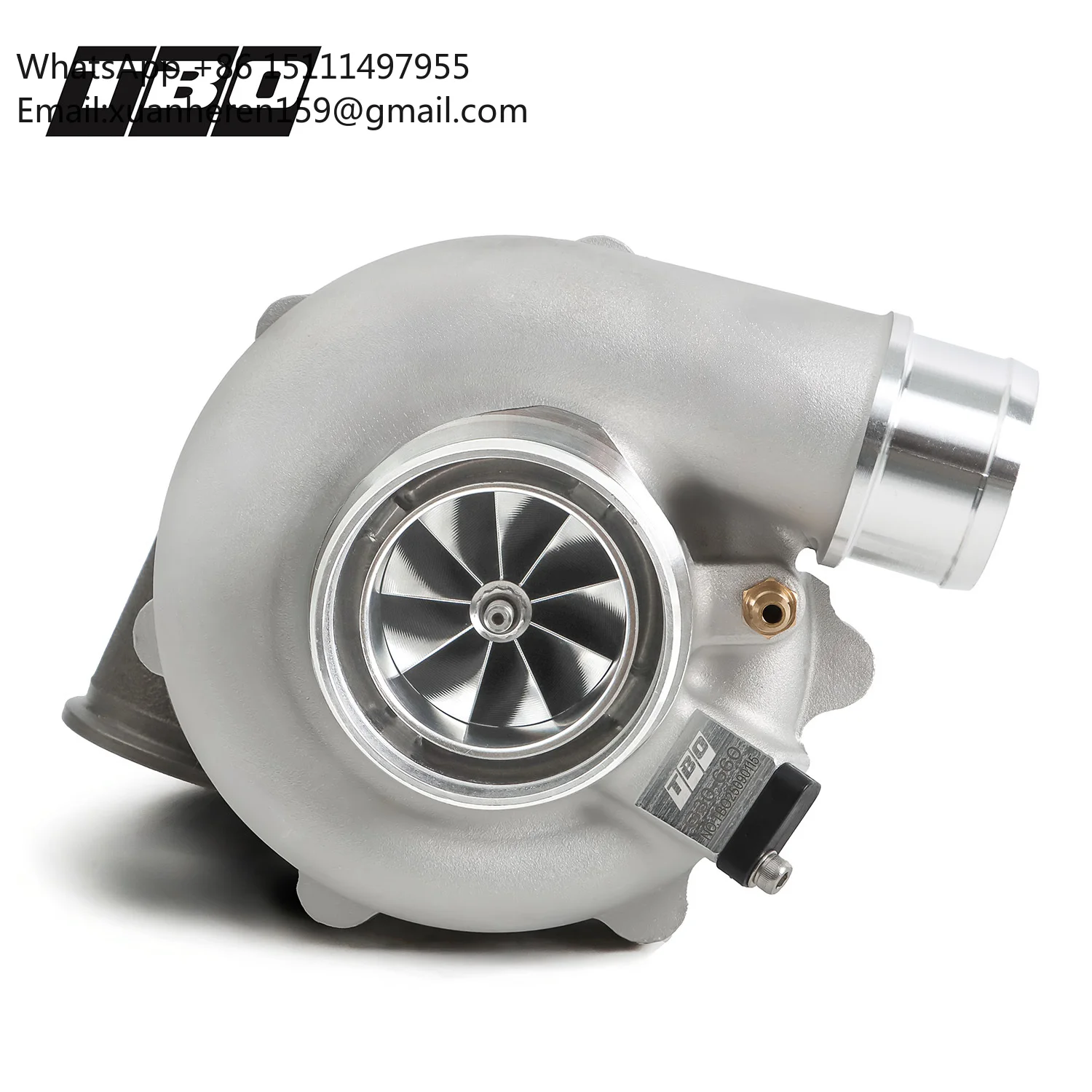 

New TBO G30-660 Ball Bearing Forged Billet Compressor Wheel Turbocharger Actuator Compressor Housing A/R 0.7 Dual V-Band