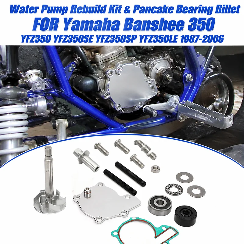 para-yamaha-banshee-350-1987-2006-kit-de-reconstruccion-de-bomba-de-agua-y-cojinete-pancake-billet-yfz350-yfz350se-yfz350sp-yfz350le