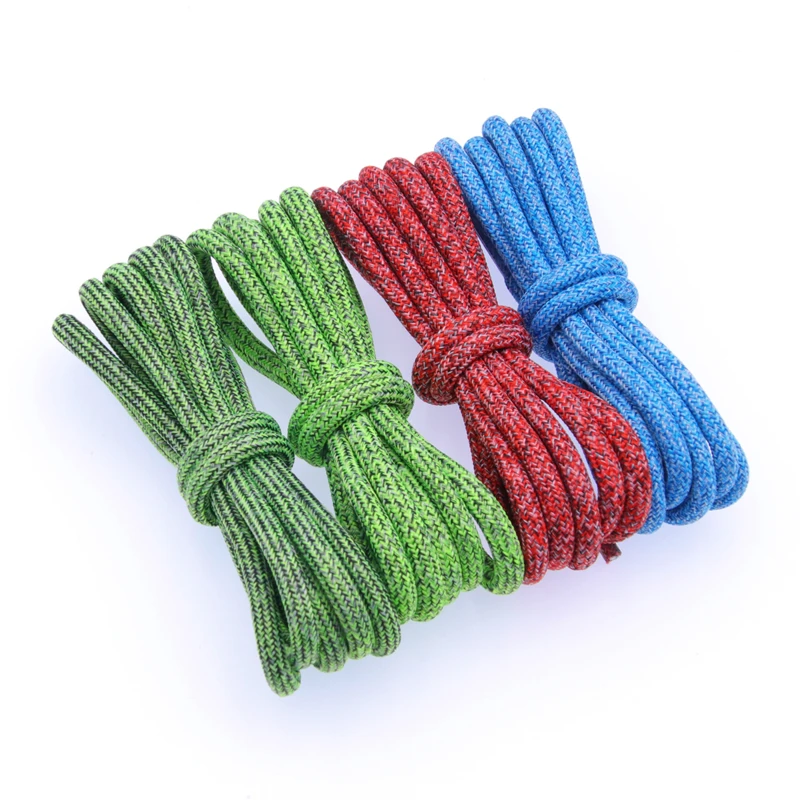 60-180CM Shoe Accessories 4.5MM Excellent Polyester Round Rope Male Female Outdoor High-rank Durable Lace Customizable Шнурки