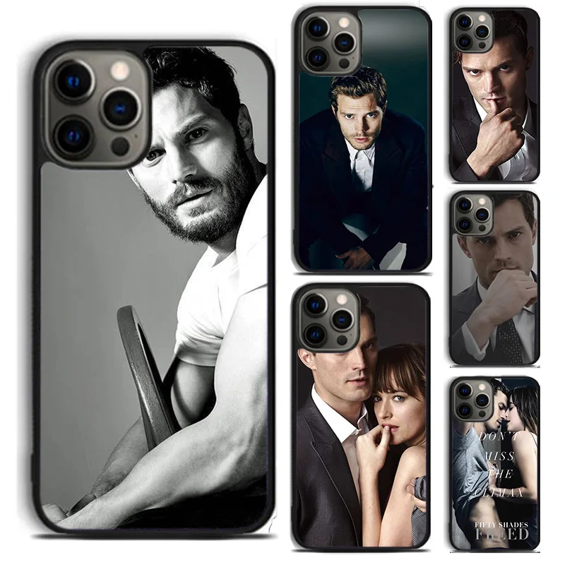 Jamie Dornan Fifty Shades of Grey phone Case Cover For iPhone 16 15 14 Plus X XR XS 11 12 13 mini Pro Max coque